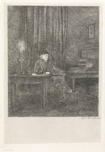 Retrato de David Pièrre Giottino Humbert de Superville de Jacobus Ludovicus Cornet